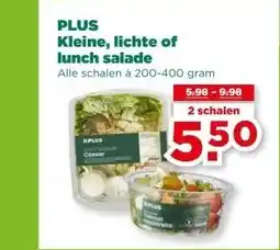 PLUS PLUS Kleine, lichte of lunch salade aanbieding