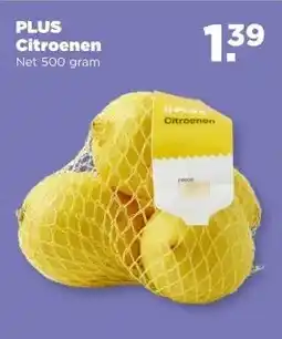 PLUS PLUS Citroenen aanbieding