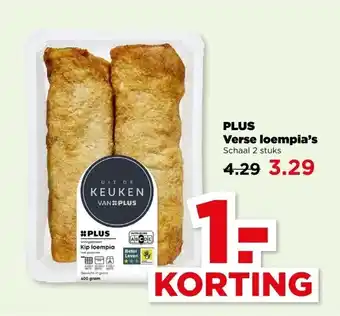 PLUS PLUS Verse loempia's aanbieding