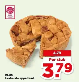 PLUS PLUS Lekkerste appeltaart aanbieding