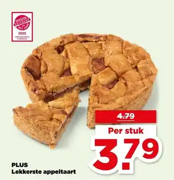 PLUS PLUS Lekkerste appeltaart aanbieding