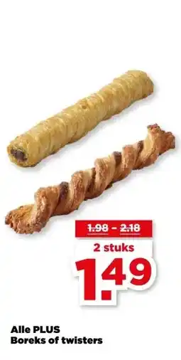 PLUS Alle PLUS Boreks of twisters aanbieding