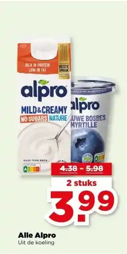 PLUS Alle Alpro aanbieding