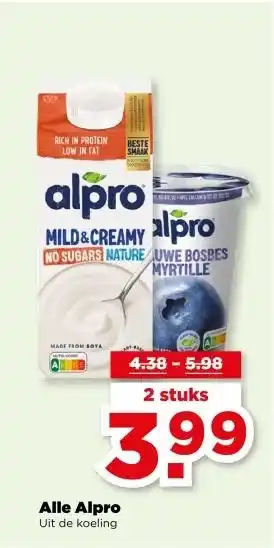 PLUS Alle Alpro aanbieding