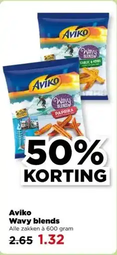 PLUS Aviko Wavy blends aanbieding