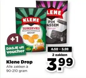 PLUS Klene Drop aanbieding