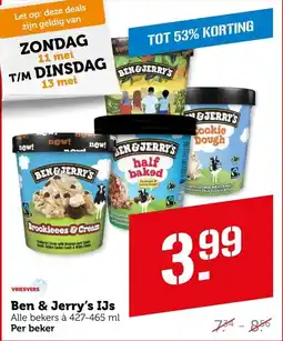 Coop Ben & Jerry's IJs aanbieding