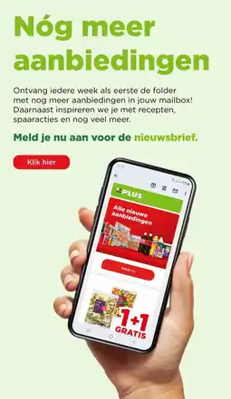 PLUS Je boodschappen gratis thuisbezorgd? aanbieding