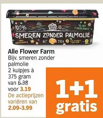 Albert Heijn Alle Flower Farm aanbieding