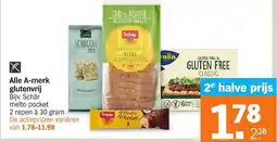 Albert Heijn Alle A-merk glutenvrij aanbieding