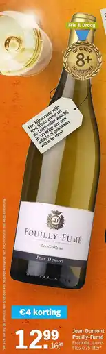 Albert Heijn Jean Dumont Pouilly-Fumé Frankrijk, Loire aanbieding