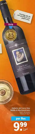 Albert Heijn Fattoria del Cerro Vino Nobile di Montepulciano aanbieding