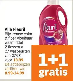Albert Heijn Alle Fleuril aanbieding