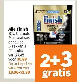 Albert Heijn Alle Finish aanbieding