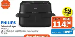 Albert Heijn PHILIPS Dubbele airfryer aanbieding