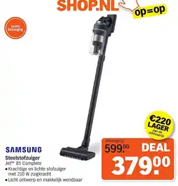 Albert Heijn SAMSUNG Steelstofzuiger aanbieding