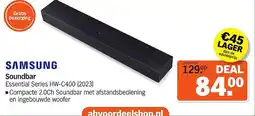 Albert Heijn SAMSUNG Soundbar aanbieding