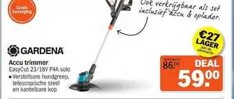 Albert Heijn Accu trimmer aanbieding