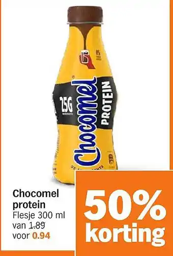 Albert Heijn Chocomel protein aanbieding