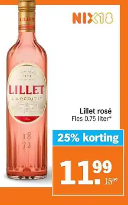 Albert Heijn Lillet rosé aanbieding
