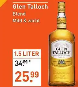 Albert Heijn Glen Talloch aanbieding