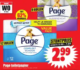 Dirk Page toiletpapier aanbieding