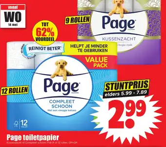 Dirk Page toiletpapier aanbieding