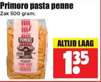 Dirk Primoro pasta penne aanbieding