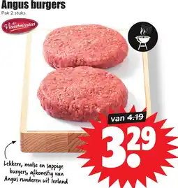 Dirk Angus burgers aanbieding