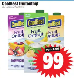 Dirk CoolBest Fruitontbijt aanbieding
