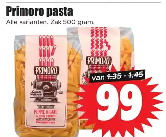 Dirk Primoro pasta aanbieding