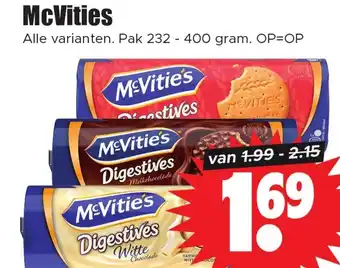 Dirk McVities aanbieding
