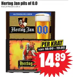 Dirk Hertog Jan pils of 0.0 aanbieding