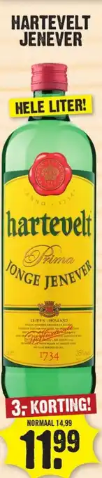 Dirk Hartevelt Jenever aanbieding