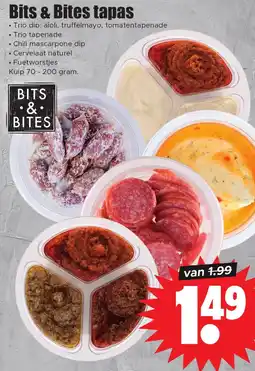 Dirk Bits & Bites tapas aanbieding