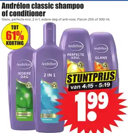 Dirk Andrélon classic shampoo of conditioner aanbieding