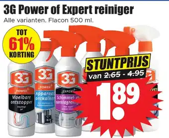 Dirk 3G Power of Expert reiniger aanbieding