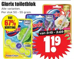 Dirk Glorix toiletblok aanbieding
