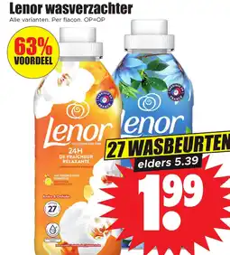 Dirk Lenor wasverzachter aanbieding