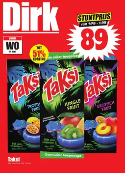 Dirk Taksi aanbieding
