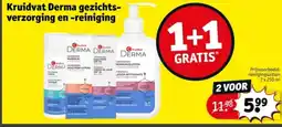 Kruidvat Kruidvat Derma gezichts verzorging en reiniging aanbieding