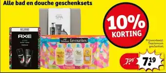 Kruidvat Alle bad en douche geschenksets aanbieding