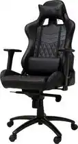 Bol.com GAME HERO Athlete Z2 Ergonomische Gamestoel - Met Kantelmechanisme - Zwart aanbieding
