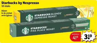 Kruidvat Starbucks by Nespresso aanbieding