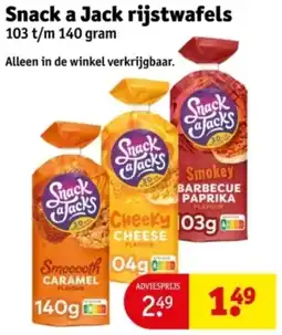 Kruidvat Snack a Jack rijstwafels aanbieding