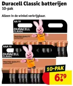 Kruidvat Duracell Classic batterijen aanbieding