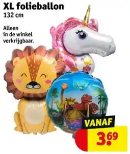 Kruidvat XL Folieballon aanbieding