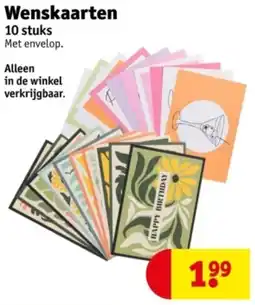 Kruidvat Wenskaarten aanbieding