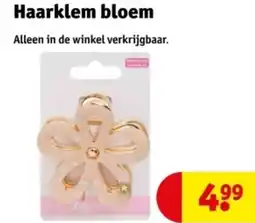Kruidvat Haarklem bloem aanbieding