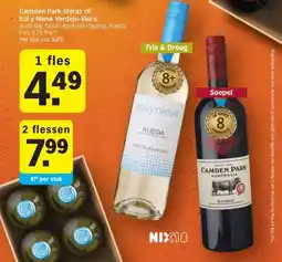 Albert Heijn Camden Park Shiraz of Sol y Nieve Verdejo-Viura aanbieding